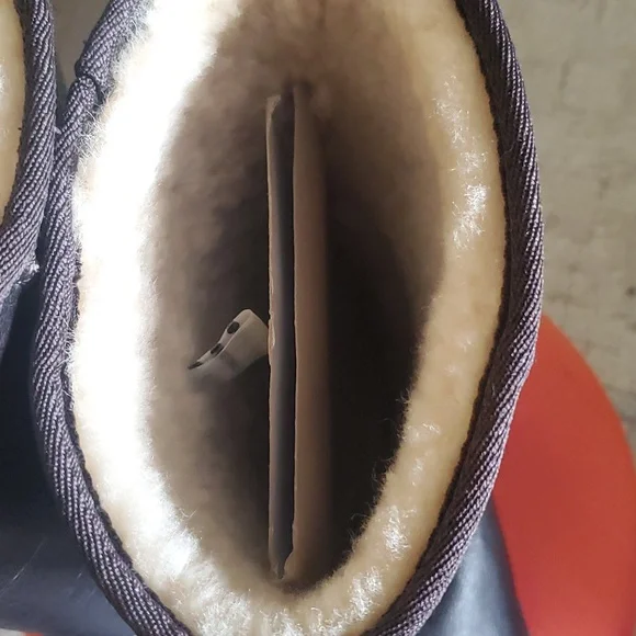 NEW COSTCO Black  Boots Size W8 - Picture 4 of 6